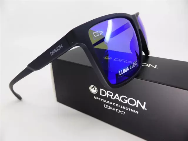 Dragon Sunglasses SPARROW LL Matte Black - Lumalens Blue Ionised Lens 48086-003