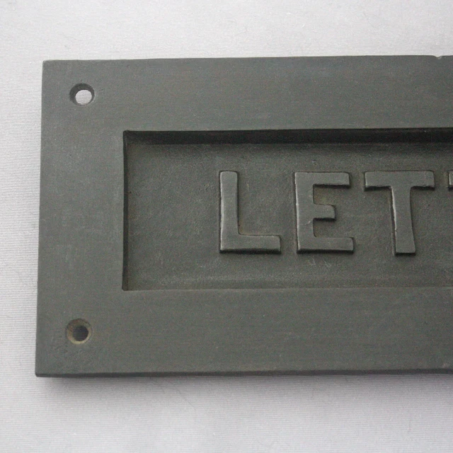 1930s Kenrick 13'' Iron Letter Box 2