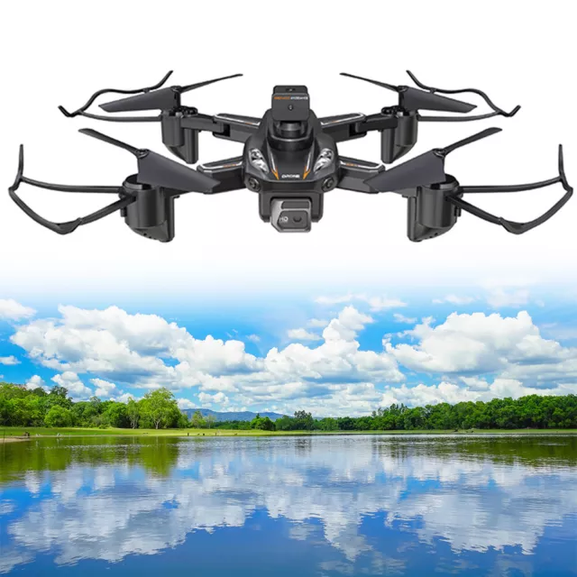 Professional 4K HD Dual Camera Drone Quad Obstacle Avoidance WiFi Foldable