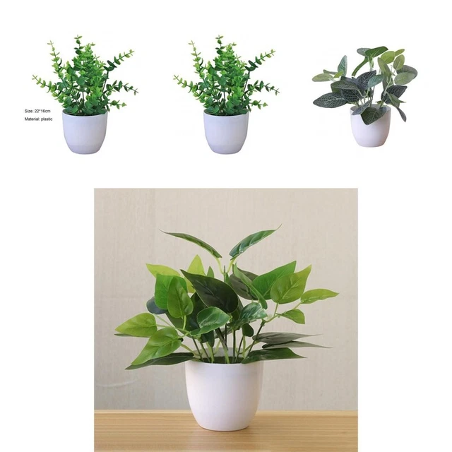 Planta de hoja caduca artificial color brillante multiusos Fadess Vivid Simulation bonsái