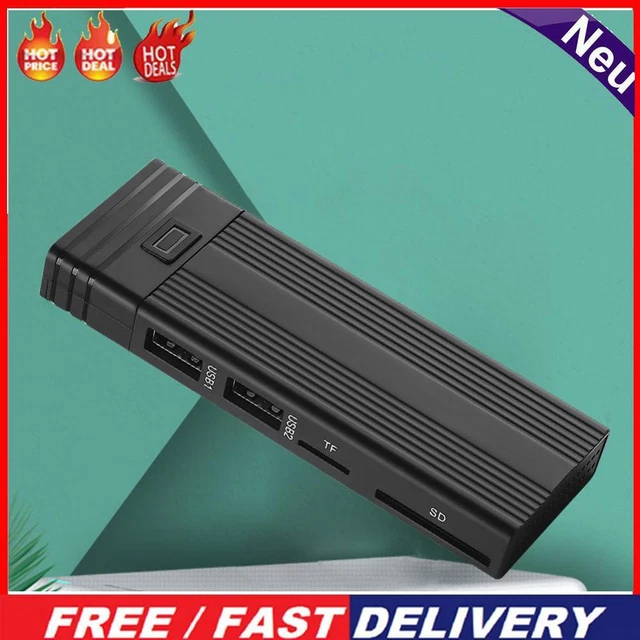 PCIE M.2 HARD Drive Enclosure USB HUB NVMe/SATA USB 3.2 Gen 2 for