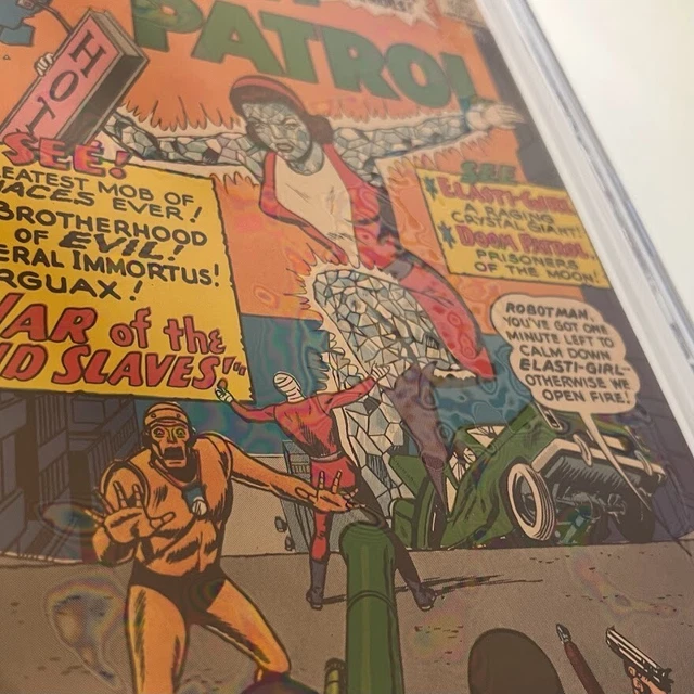 Doom Patrol #97 ⭐ CGC 9.6 ⭐ Brotherhood of Evil & General Immortus DC Comic 1965 3
