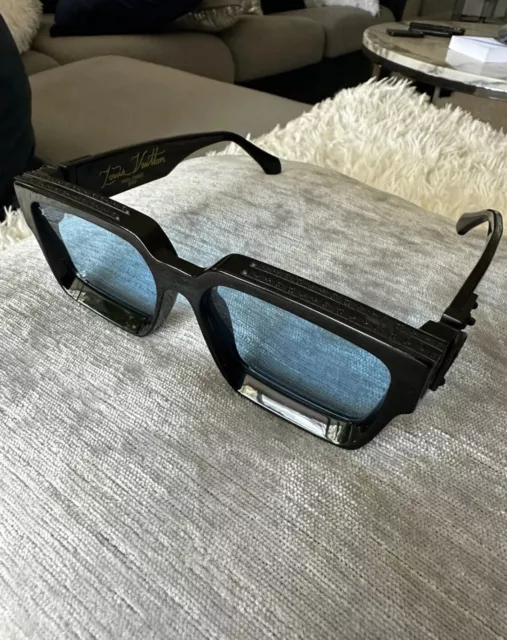 LOUIS VUITTON 1.1 Millionaire Sunglasses Z1277W - black and blue $400.00 -  PicClick
