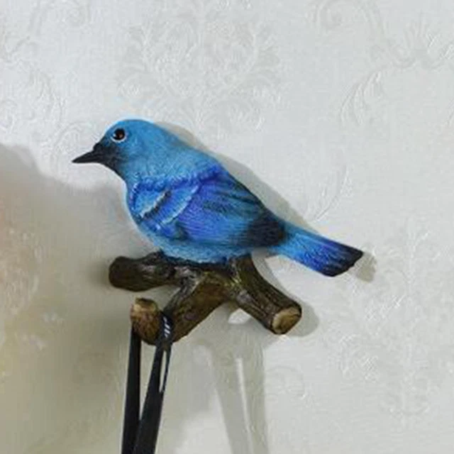 Birds On A Branch Hanger Home Improvement Resin Wall Coat Hook for Jackets