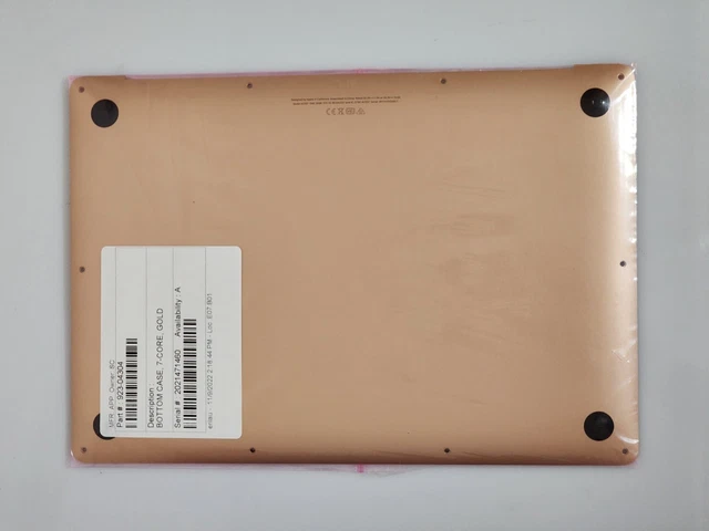Custodia Inferiore Originale Apple MacBook Air A2337 2020, Grigio, Grado A, 923-04300