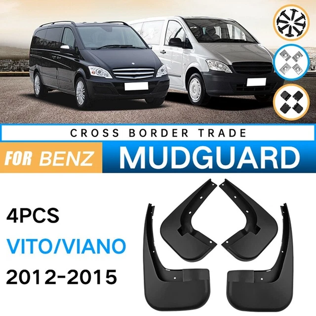 Parafanghi auto per Viano Vito W639 2012-2015 parafango parafango parafango antipazzo fango J4X9