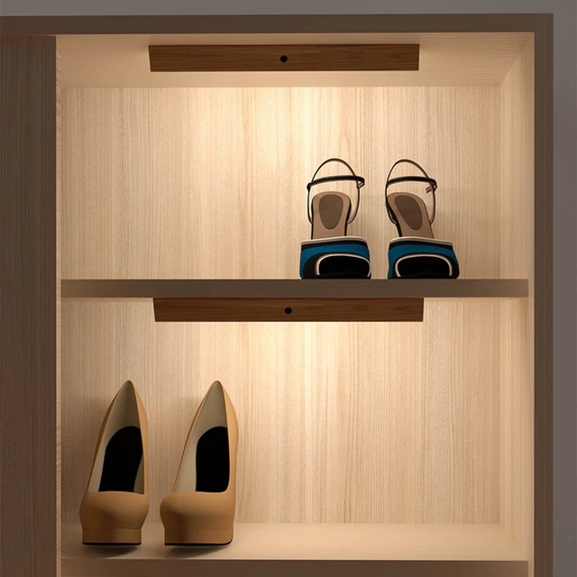 UNDER LIGHT Wooden 3000K Wireless Motion Sensor USB