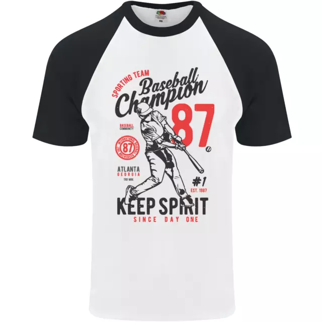 Baseball Champion Lecteur HOMMES S/S Baseball T-Shirt