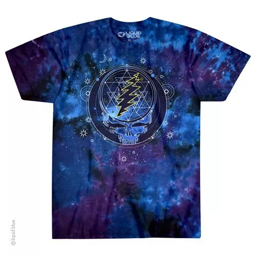 GRATEFUL DEAD-MYSTICAL STEALIE-SYF-TIE DYE T-SHIRT S,M,L,XL,2X-3X,4X,5X,6X Garci