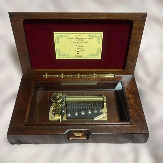 SANKYO MUSIC BOX Orpheus $523.59 - PicClick CA