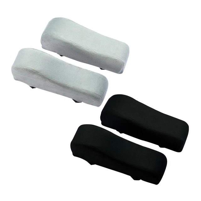 2 pièces coussins d'accoudoir doux pour chaise de bureau fauteuil roulant