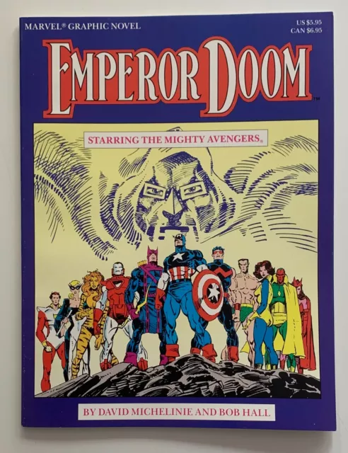 Avengers Emperor Doom Graphic Novel #1 - 1st (Marvel 1987) FN/VF issue