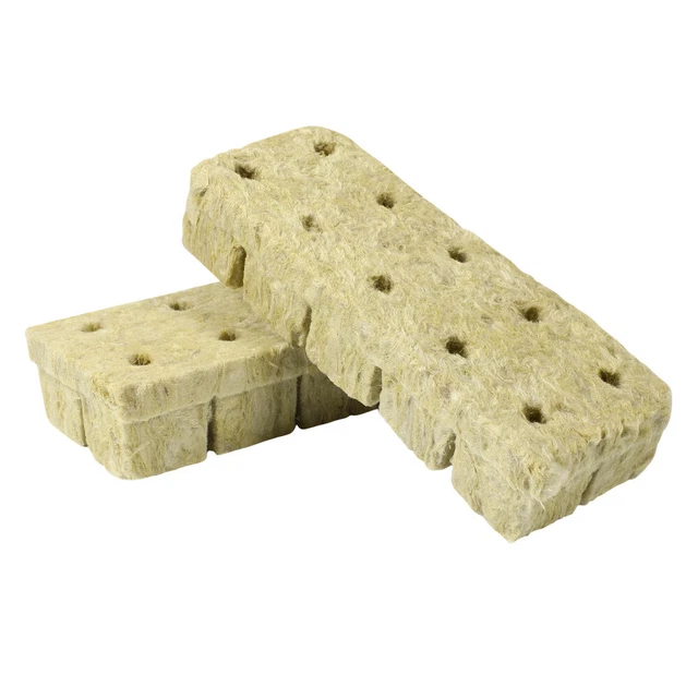 Hydroponic Wool Block Hydroponics Practical Plugs Transplanting