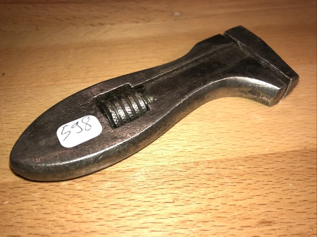 Clé à Molette Ancienne – Signée WAKEFIELD WRENCH USA – Vintage