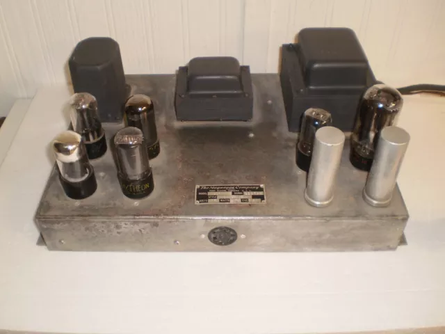 Magnavox Mono Tube Amplifier 6V6 Outputs