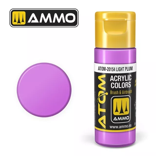 Ammo MIG ATOM-20154 - ATOM COLOR Light Plum - Neu