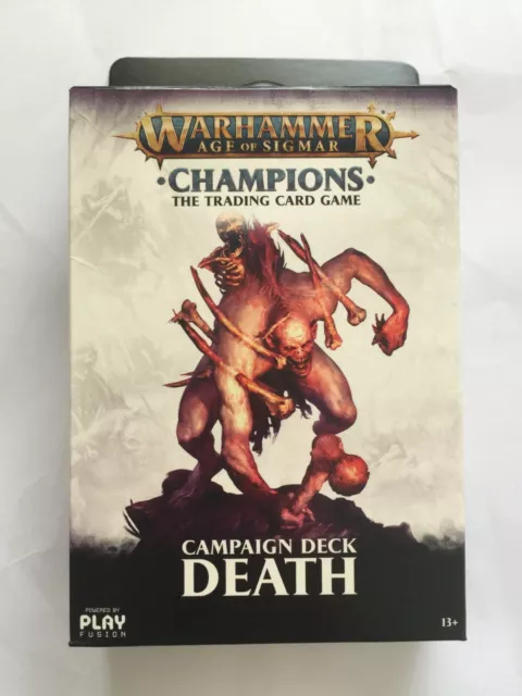 Warhammer Age of Sigmar Champions Campaign Decks Death - Choose Your Card