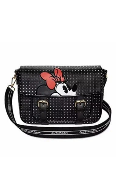 DISNEY Minnie Mouse Fashion Crossbody Messenger Shoulder Bag NEW