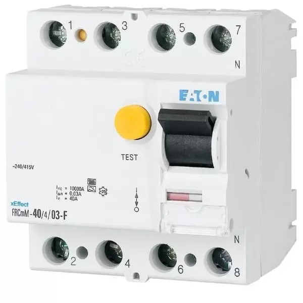 Eaton FI-Schalter FRCMM-25/4/003-G/F IP20 Fehlerstrom-Schutzschalter 187408