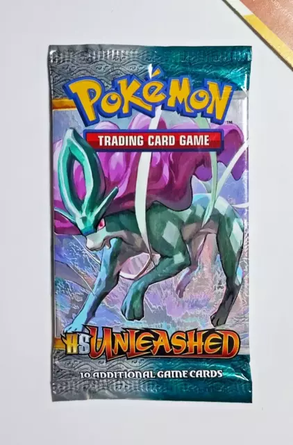 Pokemon HS Unleashed Booster Pack Factory Sealed 2010 English Light