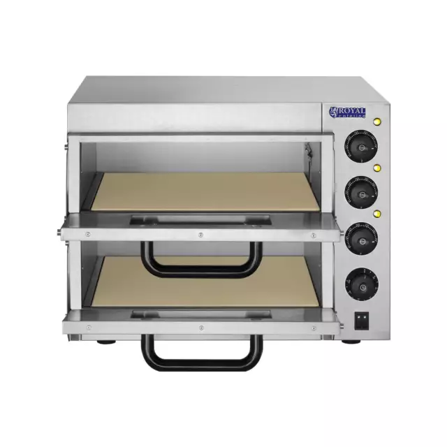 Pizzaofen Pizzabackofen Gastro Pizza Backofen Flammkuchenofen Ofen 3000 Watt 2