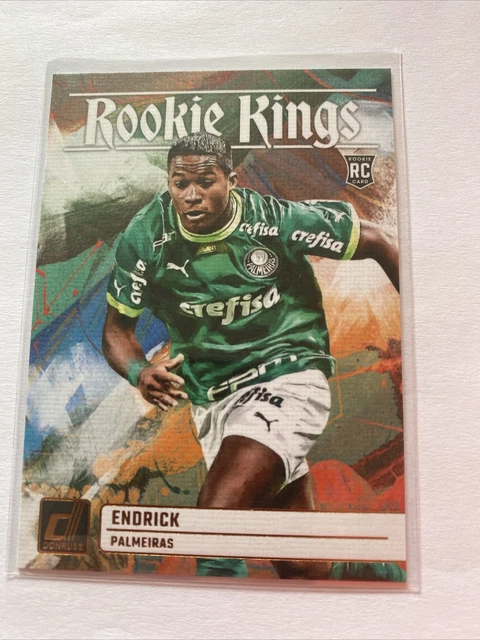 ENDRICK ROOKIE KINGS Insert RC Palmeras 2023-24 Donruss Soccer #25 EUR ...