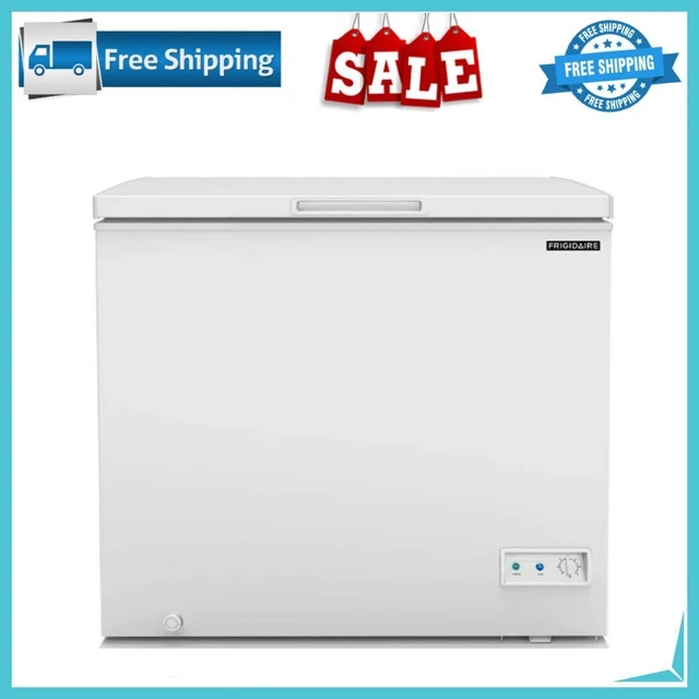 FRIGIDAIRE 7.0 CU. ft. Chest Freezer, EFRF7003, White 167.45 PicClick