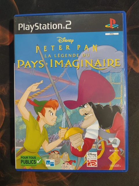 Jeu PS2 Peter Pan - La Légende Du Pays Imaginaire - Sans Notice, PAL FR