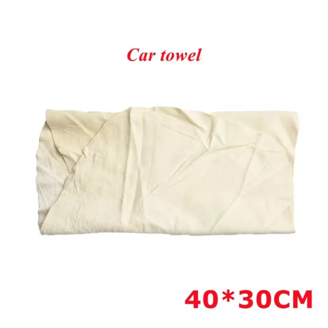 Natural-Chamois Leather Car Cleaning Cloth Washing Absorbent Drying Shammy Towel