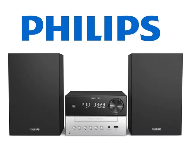 Home Stereo System Philips Bluetooth Stereo System With CD Player