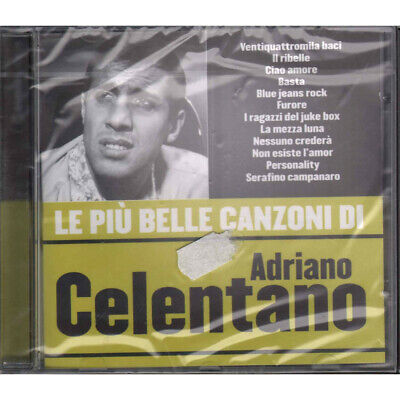 Adriano Celentano CD Le Piu' Belle Canzoni Di / Warner Sigillato