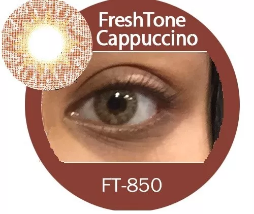 Lentilles de couleur annuelles FreshTone CAPPUCCINO