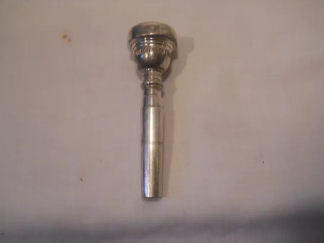 Vintage  Vincent Bach Corp. model 7C Trumpet Mouthpiece Silver