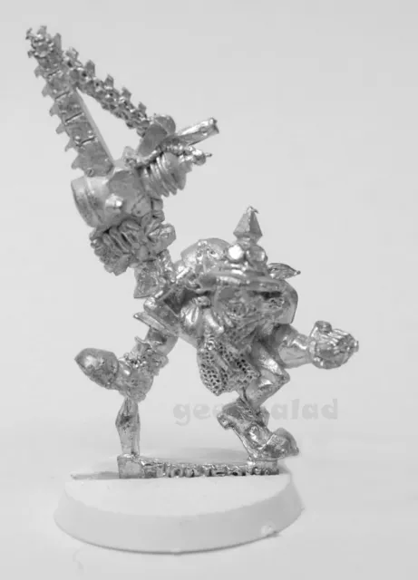 BLOOD BOWL 3rd Ed. GOBLIN CHAINSAW WIELDING LOONY Weapon - NOBBLA BLACKWORT (94)