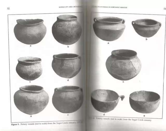 Missouri Indian Archaeology Book Kansas City, MO KS V49 Arrowhead