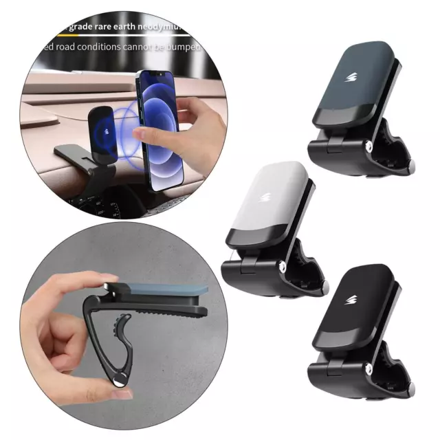 RL Grips® Support Magnétique pour Gym avec Double Aimant - Support pour  Téléphone Portable avec Rotation à 360° et 2 Autocollants Métalliques 