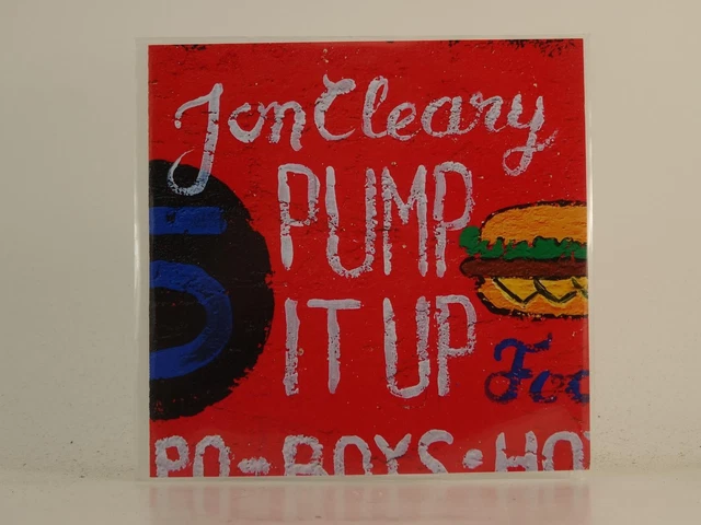 JON CLEARY PUMP IT UP (H1) 2 Track Promo CD Single Picture Sleeve FHQ RECORDS
