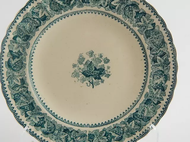 Antique Assiette Porcelaine Céramique Anglais Copeland 1879 Plate 2