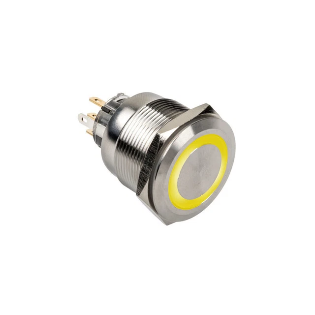 INTERRUTTORE A PULSANTE OFF-ON CON LED BLU INTERRUTTORE A PULSANTE OFF-ON CON LED BLU