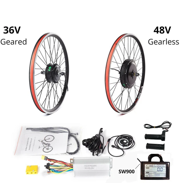 Kit Motore Elettrico Per Bici Ricambi Kit Di Conversione Per