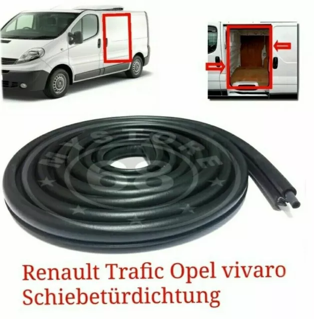 Dichtungssatz für Opel Vivaro A 2x Türen Li / Re 1x Heckklappe 1x Schiebetür 3