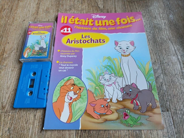IL ETAIT UNE FOIS DISNEY LES ARISTOCHATS No 11 LIVRE CASSETTE AUDIO