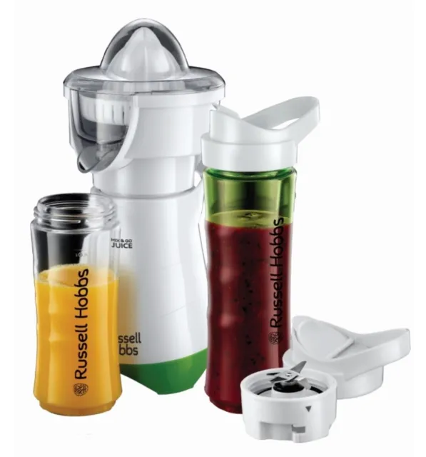 Russell Hobbs 2in1 Smoothie Maker Explore Mix&Go Juice Zitruspresse Stand-Mixer