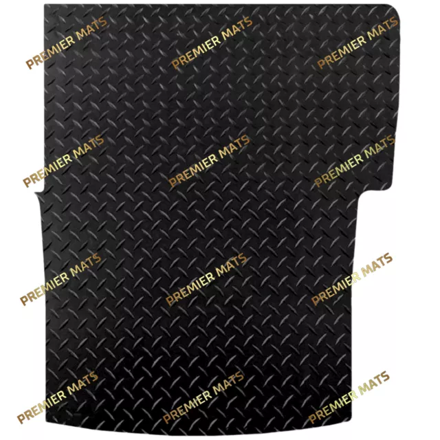 Vw Caddy Van SWB 2004-2020 Black Fully Tailored Rubber Rear Load Area Floor Mat