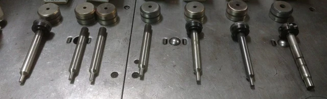 Round Punch and Die for Strippit 1-1/4" STATION, 5/8" Body multiple sizes