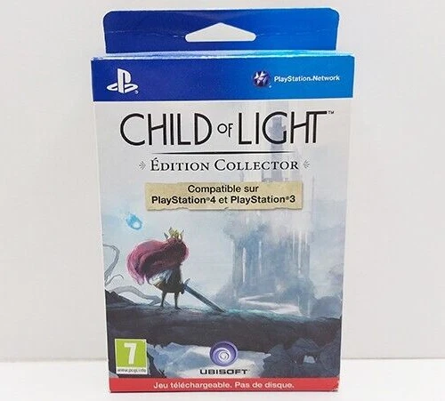 Child Of Light Edition Collector PS Vita – Code Jeu Probablement Inactif, Neuf Scellé