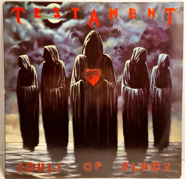 TESTAMENT - Souls of Black - LP - Germany 1990 - Vinyl - Thrash / Speed Metal