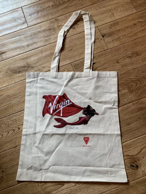 Valiant Lady tote bag Virgin Cruise  39 X 41 Cm Unused New