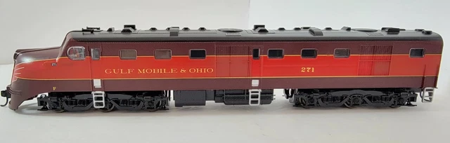 Life-Like Proto 1000 HO DL-109 LOCOMOTIVE  Gulf Mobile & Ohio #271