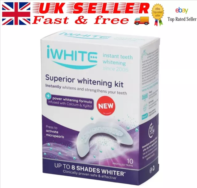 Iwhite Superior Whitening Kit Instant Zahnaufhellung bis zu 8 Farbtöne weißer